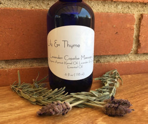 Lavender Copaiba Massage Oil