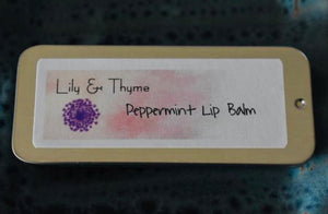 Peppermint Lip Balm